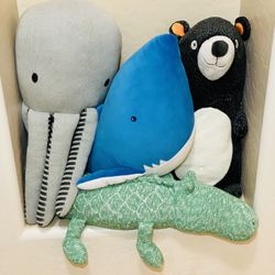 Target Pillowfort Decorative Throw Pillow Plushes’s Bundle- 1 of 4 is weighted