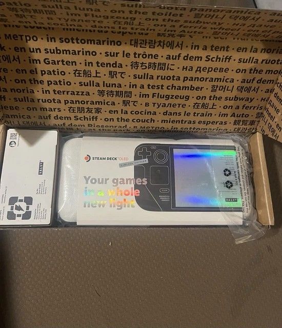 Steam Deck OLED 1 TB - Limited Edition White