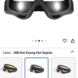 Motorcycle glasses