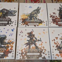 Horizon Zero Dawn: The Board Game & Expansions