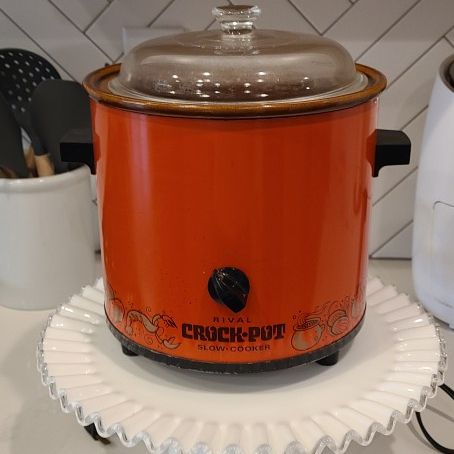 Retro Vintage Rival Crock-Pot Slow Cooker 3.5 Quart Model 3100/2
