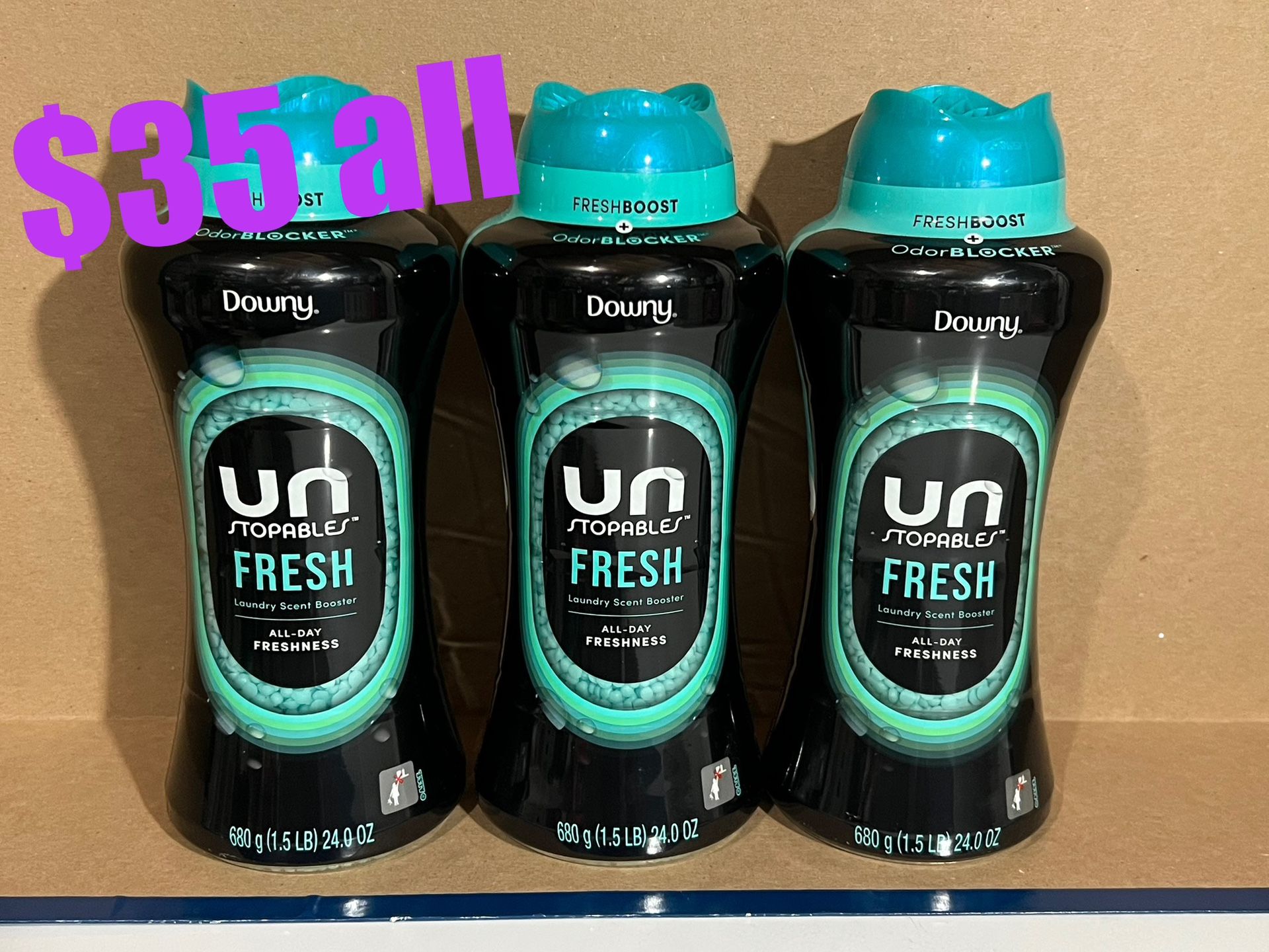 New Unopened Downy Unstoppable Sense Beads 