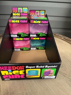 Nee Doh Nice Cube Squish Toys ( Real needoh)$12/each