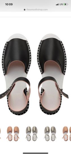 Brand new Havaianas Sandals Shoes Black Pink Women 6.5
