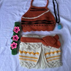 Disfraz De Moana Pueden Aser Su Pedido Se Requiere Un Depósito 