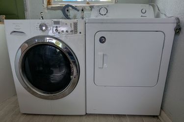 Washer and dryer