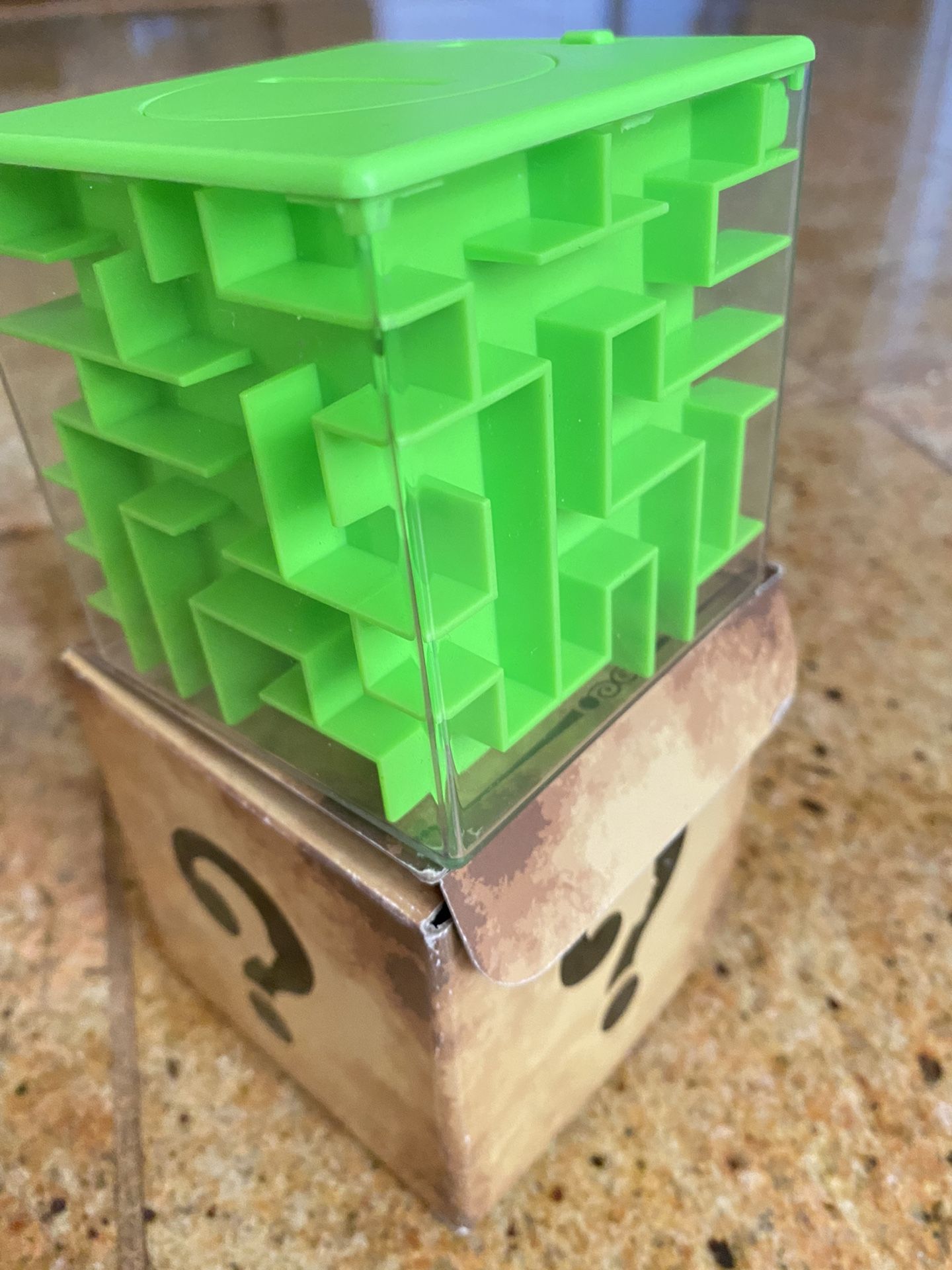 Puzzle Cubic bank for kids
