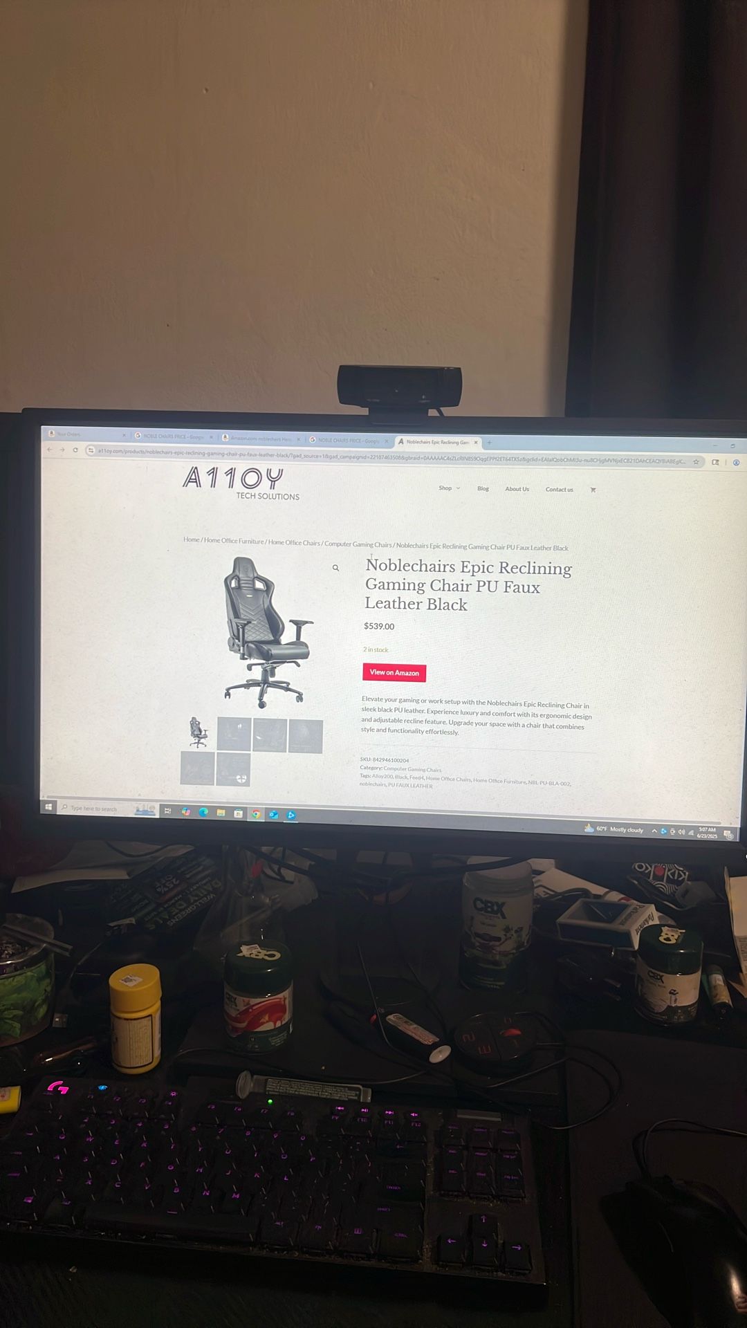 monitor benq 244hz