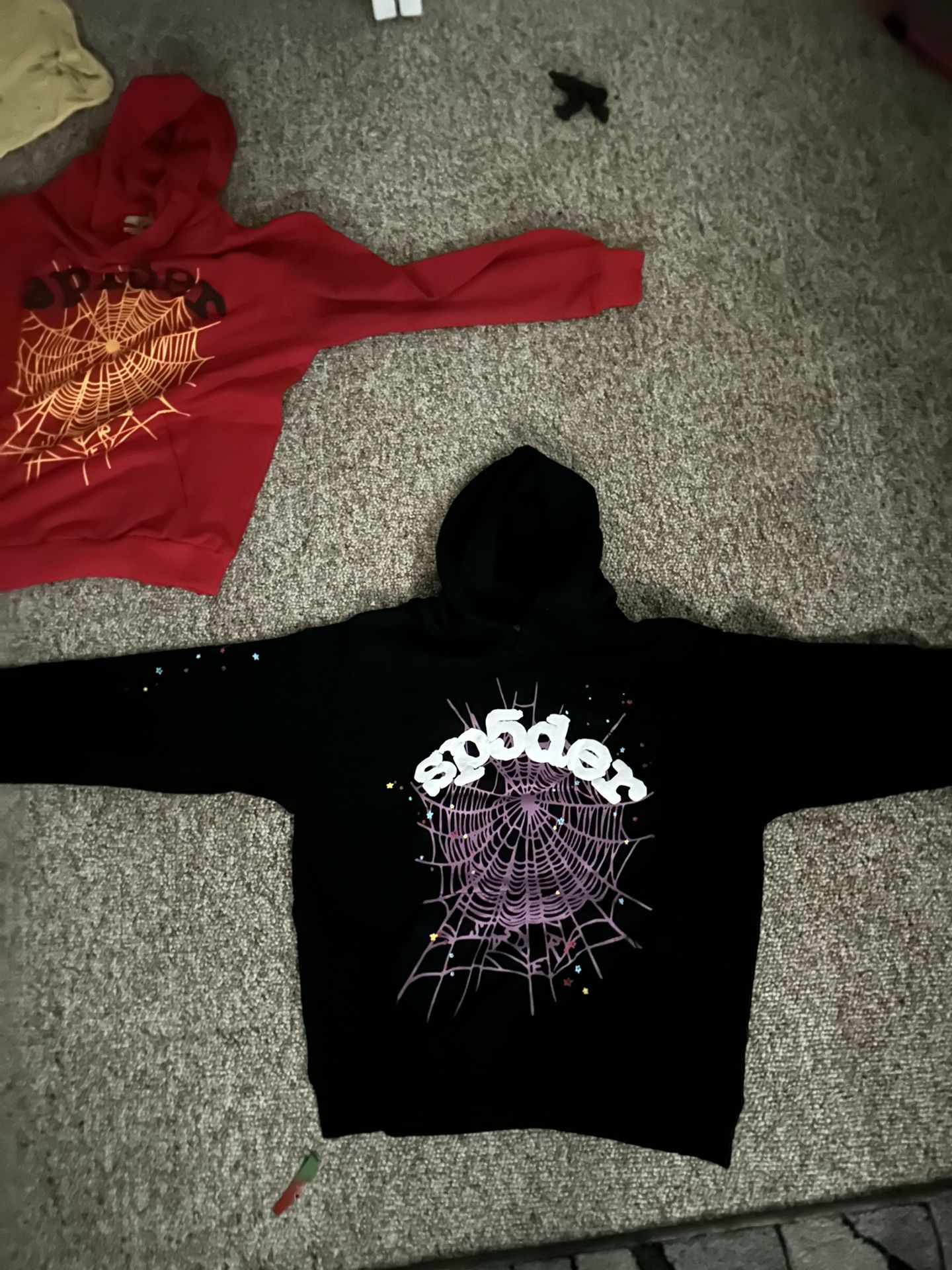 Black Sp5der Hoodie