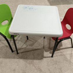 Lifetime Kids Foldable Table And Chairs