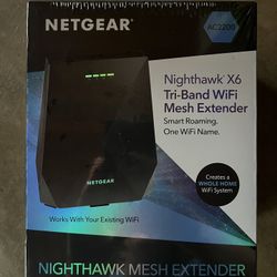 Netgear Nighthawk X6 Tri-Band WiFi Mesh Extender