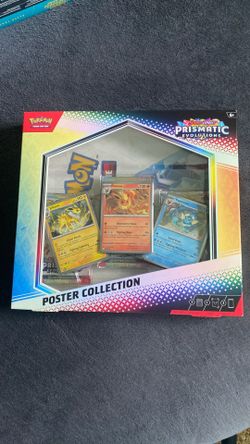 Pokemon S&V Prismatic Evolutions Poster Collection