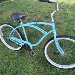 FUJI ADULT BEACH CRUISER 26” wheels bike blue bicycle 
