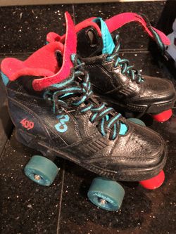 Roller Skates, 3 Pair