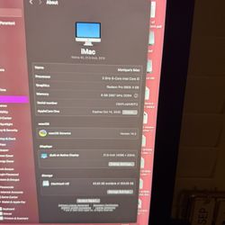 Retina 4K, 21.5-inch, 2019 Imac 