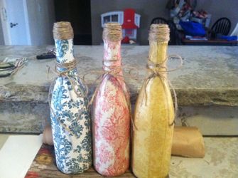 Homemade bottle set