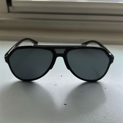Dolce N Gabbana 1980s Style Aviator Sunglasses 