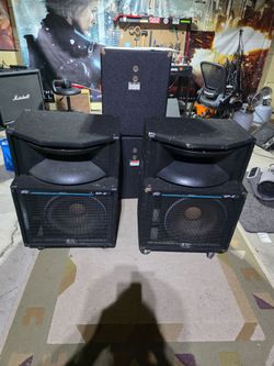 Peavey SB2s one blown 18