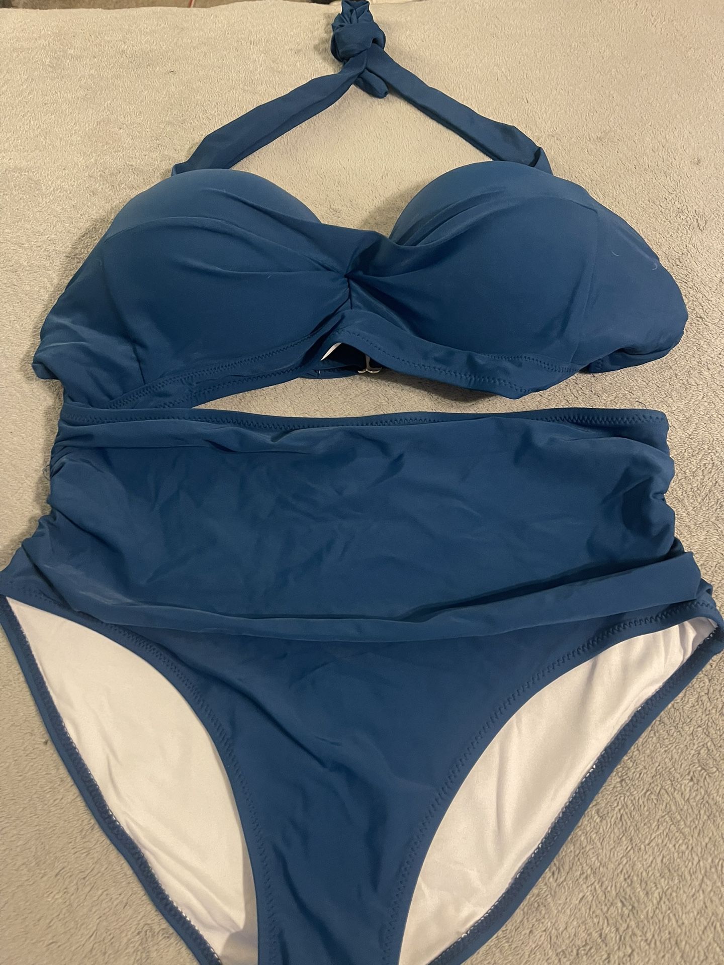 Tempt Me Halter Top Bikini Size X-Large Brand New