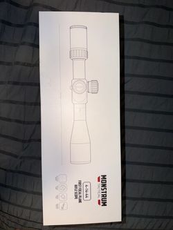 4-14x44 First Focal Plane Scope with Illuminated Recticle