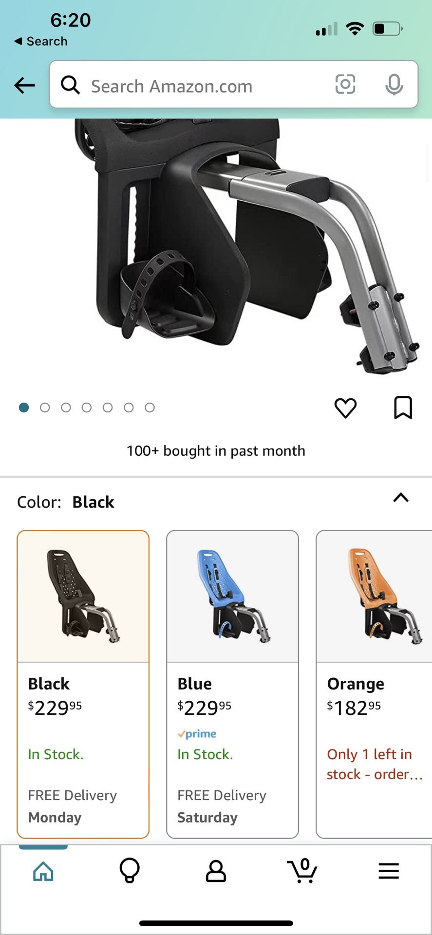 Thule Yepp Maxi Child Bike Seat