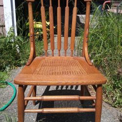 Antique Oak Chairs 