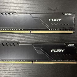 Kingston Fury DDR4 2×8GB ram