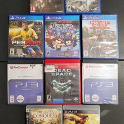 Playstation 3 & Playstation 4 Games 
