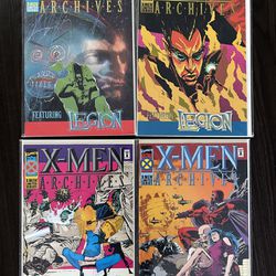 #2086 X-Men Archives #1-4 (1995) 4-issue run vf/nm