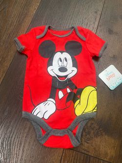 New boys Disney Mickey Mouse shirt size 3/6 months #17