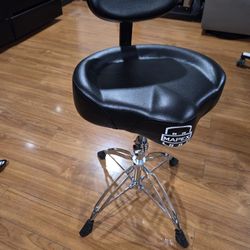 Mapex T875 Saddle Top Double-braced Drum Throne with Backrest
