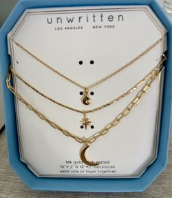3  layered necklaces