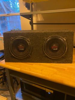 MTX Terminator XS Dual 10” Subwoofer Box – Tested Working – Old School MTX