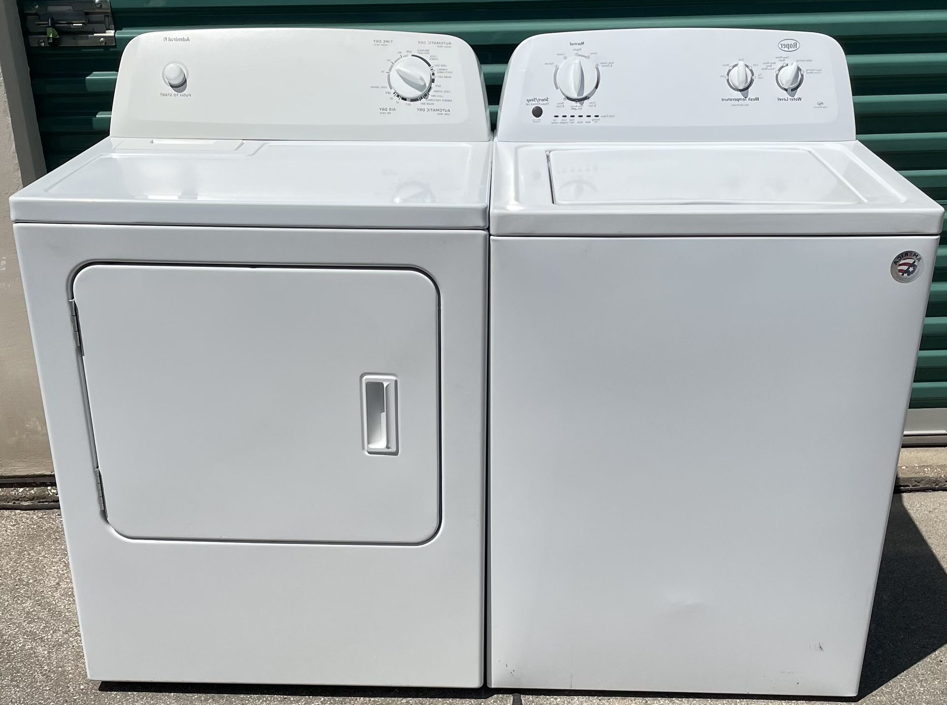 Washer And Dryer