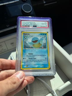 Squirtle Reverse Holo Fire Red Leaf Green PSA 10 POP 62