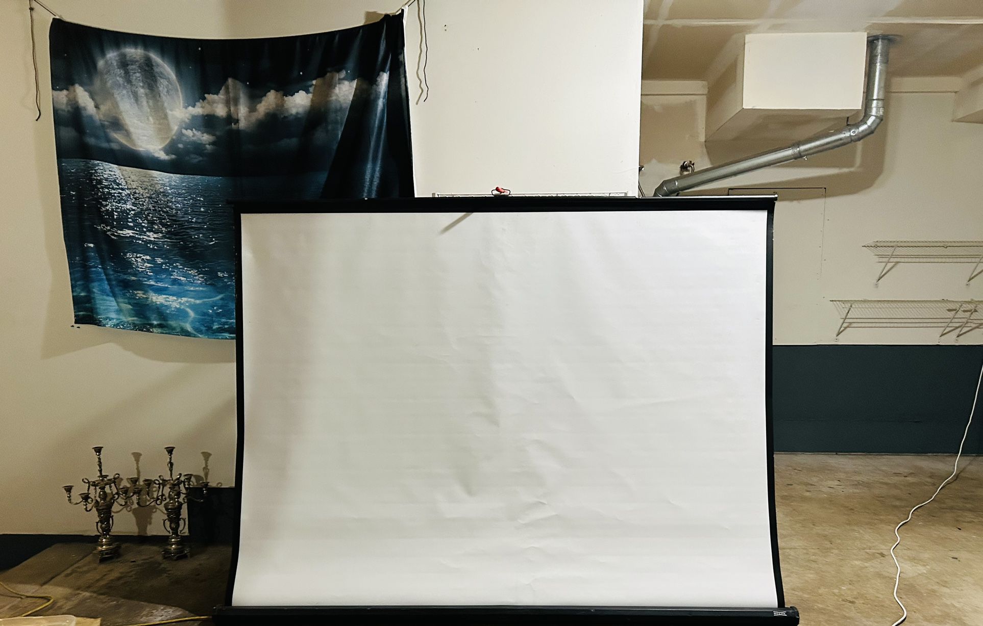 Da-Lite Screen Projector Fast Fold 10x10ft. Matte White