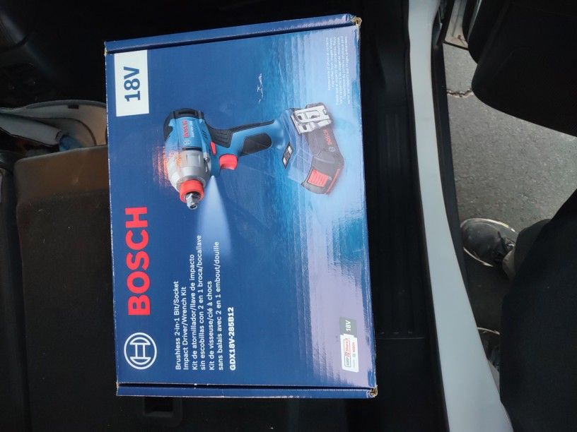 Bosch Impact Driver/Wrench 18v