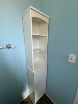 White cabinet