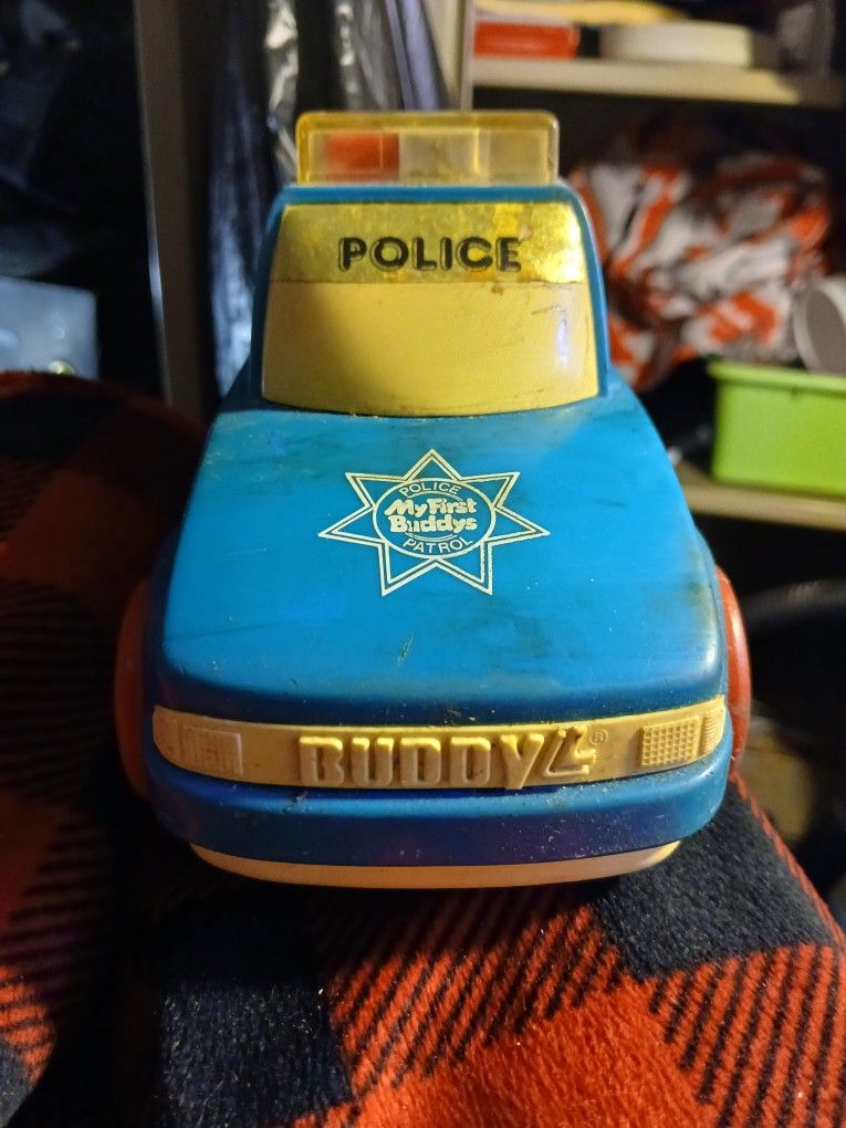 Vintage 1987 My Buddy Cop Car Toy