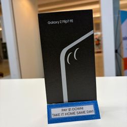 Samsung Galaxy Z Flip 7 FE Unlocked 5G New - Pay $1 DOWN AVAILABLE - NO CREDIT NEEDED