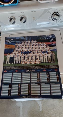 2004 Dodgers Calender 