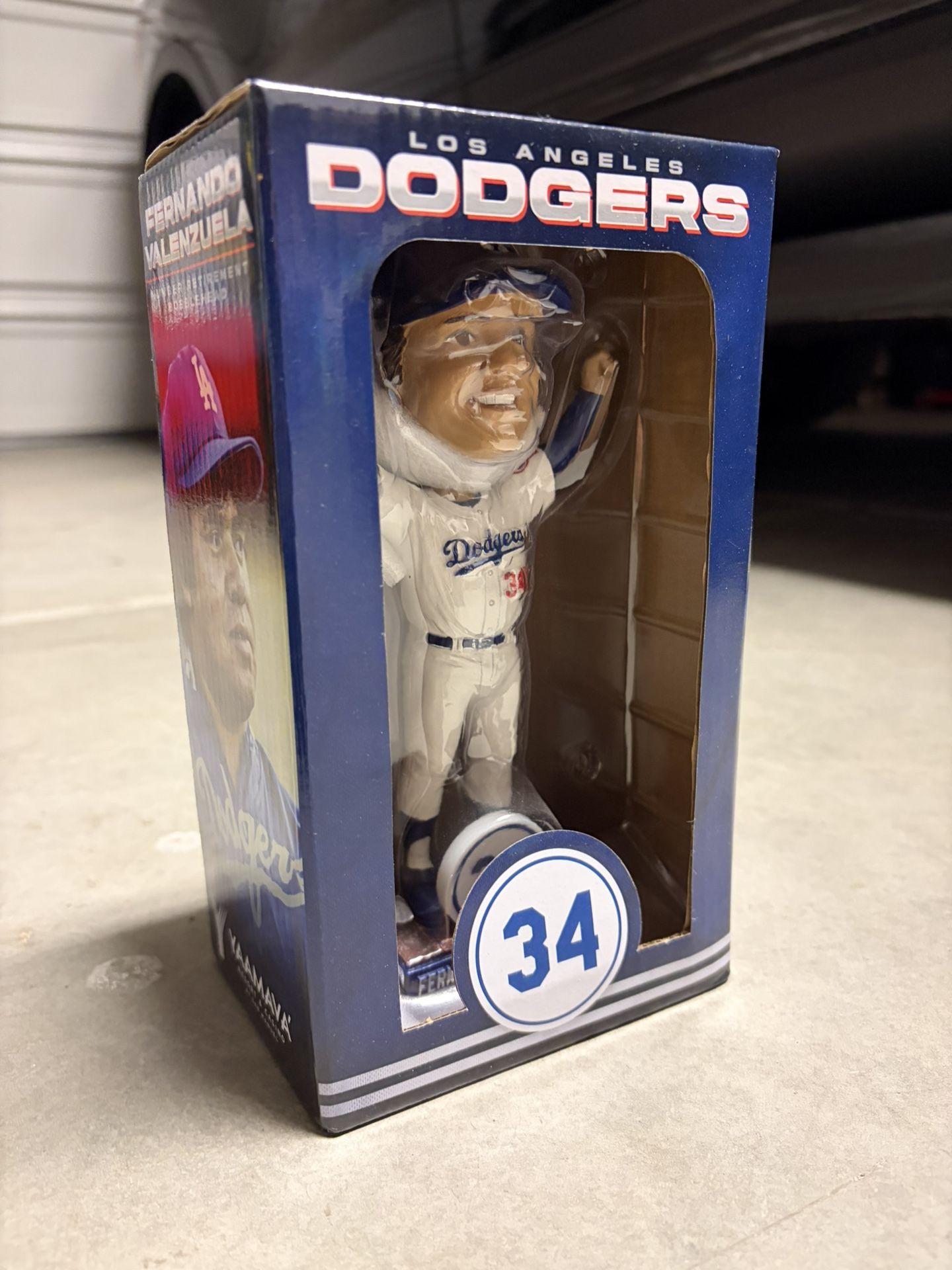 Fernando Valenzuela 2023 Los Angeles Dodgers #34 Bobblehead - NEW in BOX