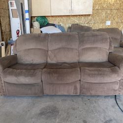 Reclining Sofa & Love seat