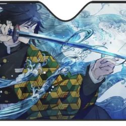Demon Slayer - Giyu Tomioka Windshield Sun Shade (New)