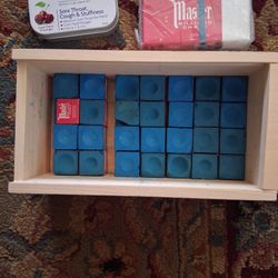 34 PC Master BILLIARD Chalk