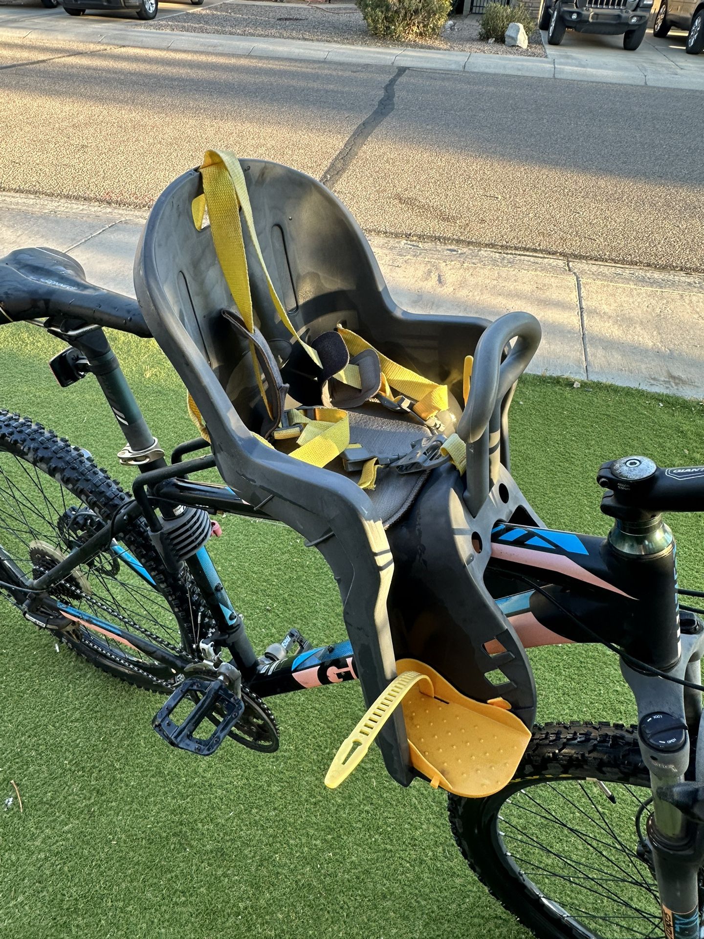 Child Bike Seat - Front Mount, Kids Bike Seat