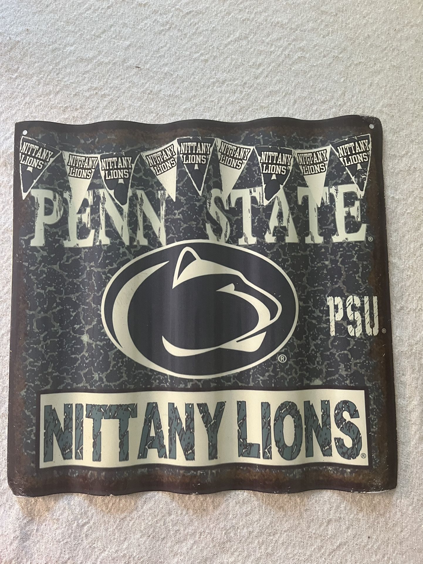 Penn State metal sign