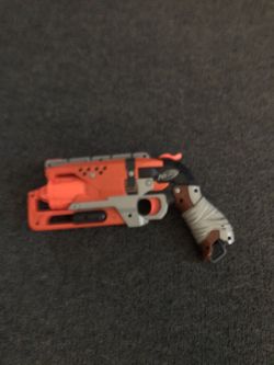 A tiny zombie nerf gun