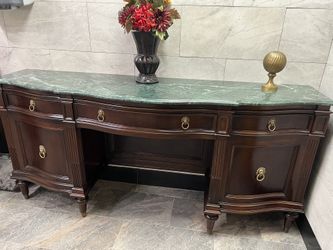 Marble Top Table Foyer Table 