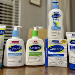 Cetaphil Bundle With Baby Cetaphil!!!8 Pcs Total